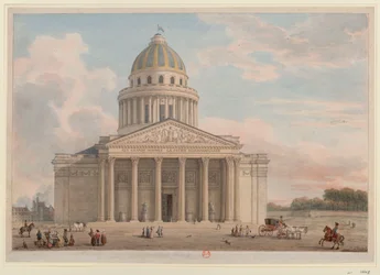 Le Panthéon de Paris en 1794-1795
